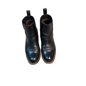 Nisolo Carmen Chelsea Booties Ankle Black Leather Women's Size‎ 8.5 Boot